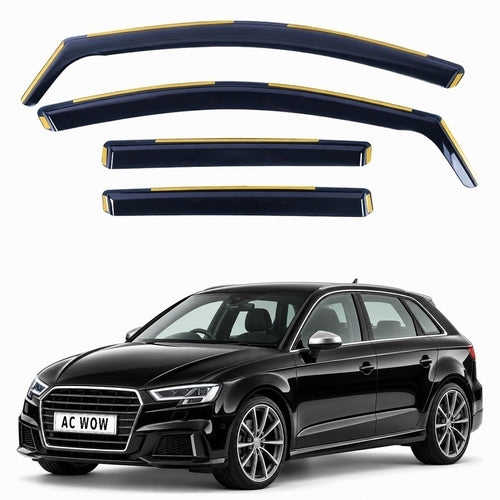 In-channel wind deflectors for Audi A3 Sportback Mk3 2012–2020 – AC Wow Shop