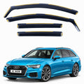 In-channel wind deflectors for Audi A6 S6 Avant C8 2018–2025 – AC Wow Shop
