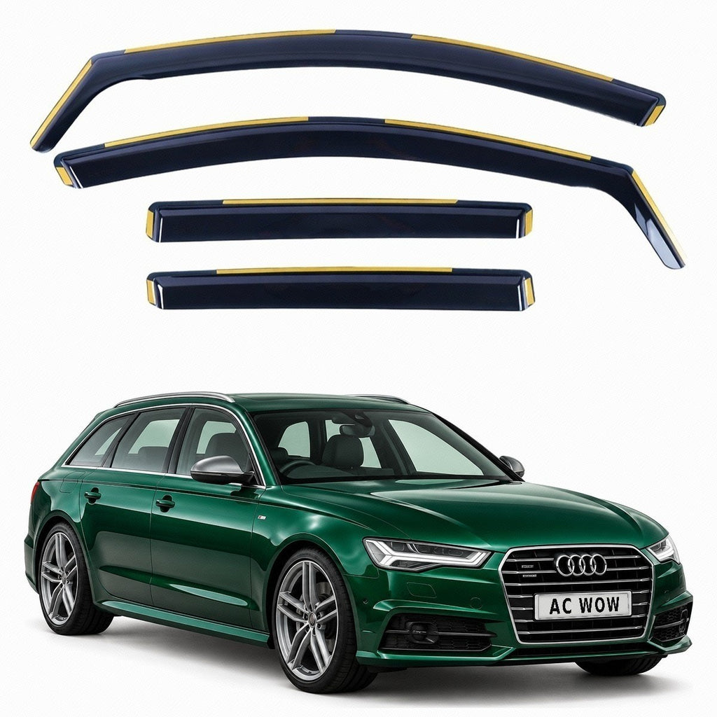 In-channel wind deflectors for Audi A6 S6 RS6 Avant C7 2012–2018 – AC Wow Shop