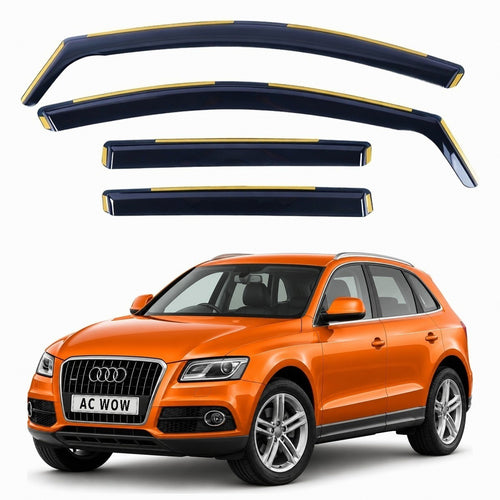 In-channel wind deflectors for Audi Q5 Mk1 (8R) 2008–2017 – AC Wow Shop