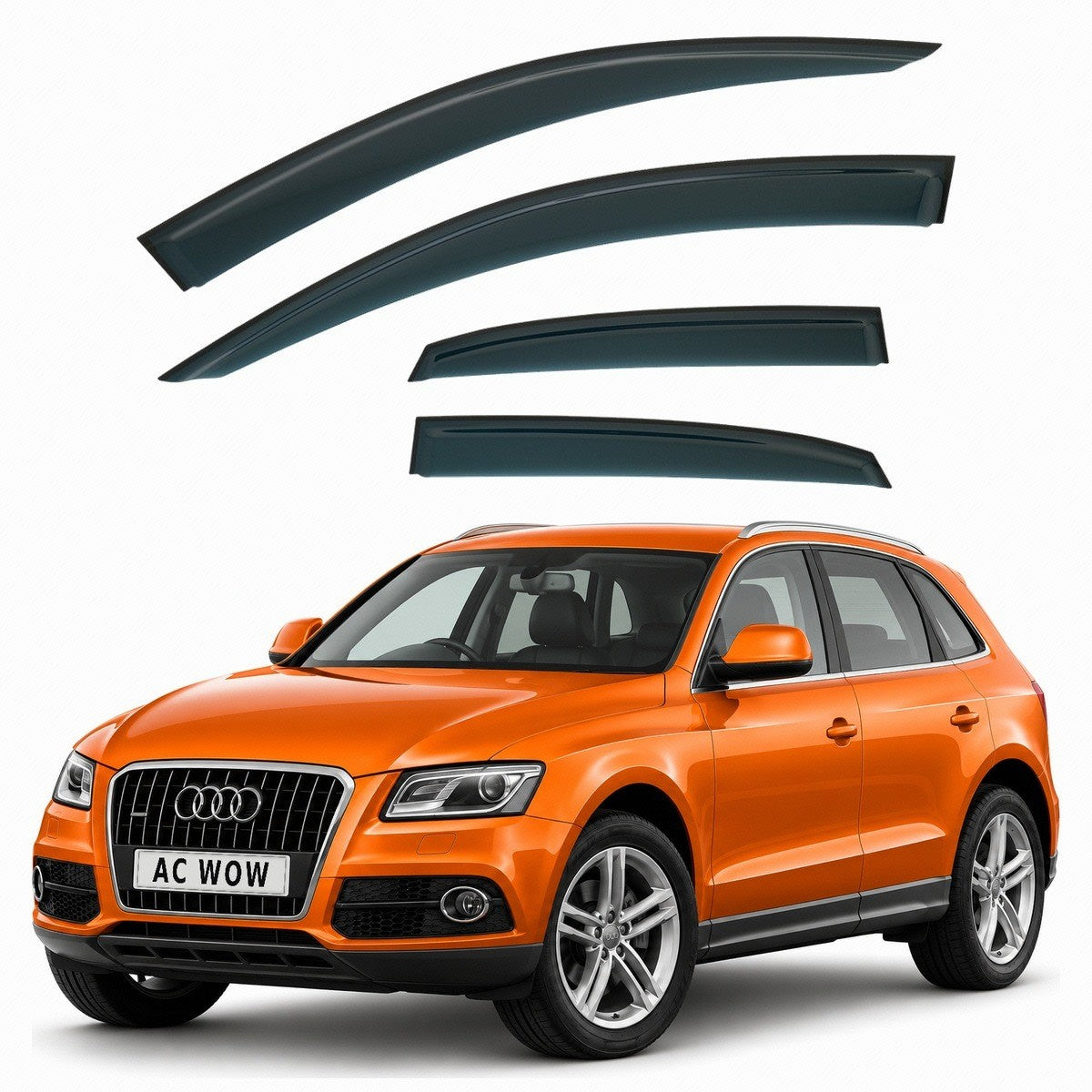 Stick-on wind deflectors for Audi Q5 Mk1 (8R) 2008–2017 – AC Wow Shop