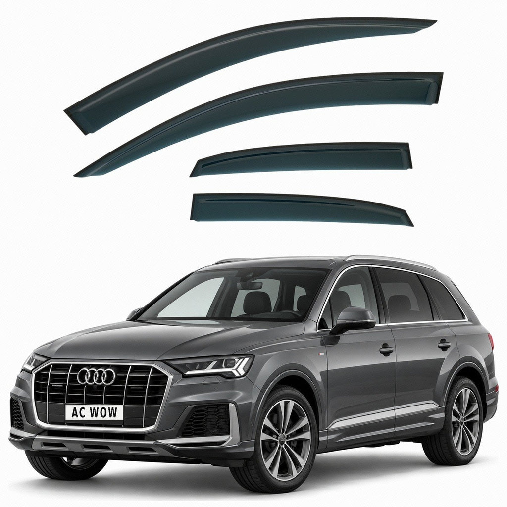 Stick-on wind deflectors for Audi Q7 Mk2 (4M) 2015–2026 – AC Wow Shop