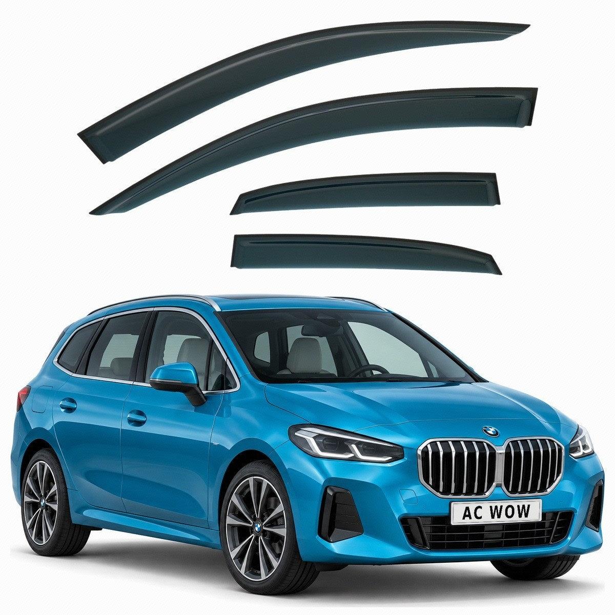 Stick-on wind deflectors for BMW 2 Series Active Tourer (U06) 2022–2026 – AC Wow Shop