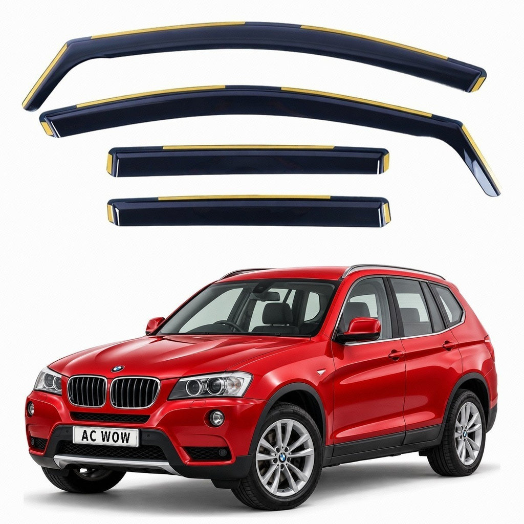 In-channel wind deflectors for BMW X3 F25 2010–2017 – AC Wow Shop