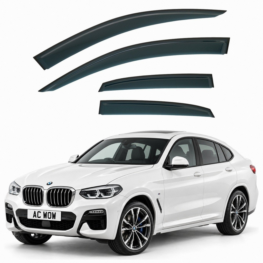 Stick-on wind deflectors for BMW X4 Mk2 (G02) 2018–2026 – AC Wow Shop