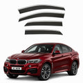 Stick-on chrome trim wind deflectors for BMW X6 F16 2014–2019 – AC Wow Shop