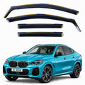 In-channel wind deflectors for BMW X6 (G06) 2019–2026 – AC Wow Shop