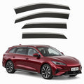 Stick-on chrome trim wind deflectors for BYD Seal 6 DM-i Touring 2025–2027 – AC Wow Shop