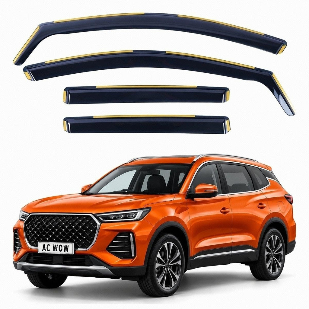 In-channel wind deflectors for Chery Tiggo 8 / Tiggo 8 Pro 2024–2027 – AC Wow Shop