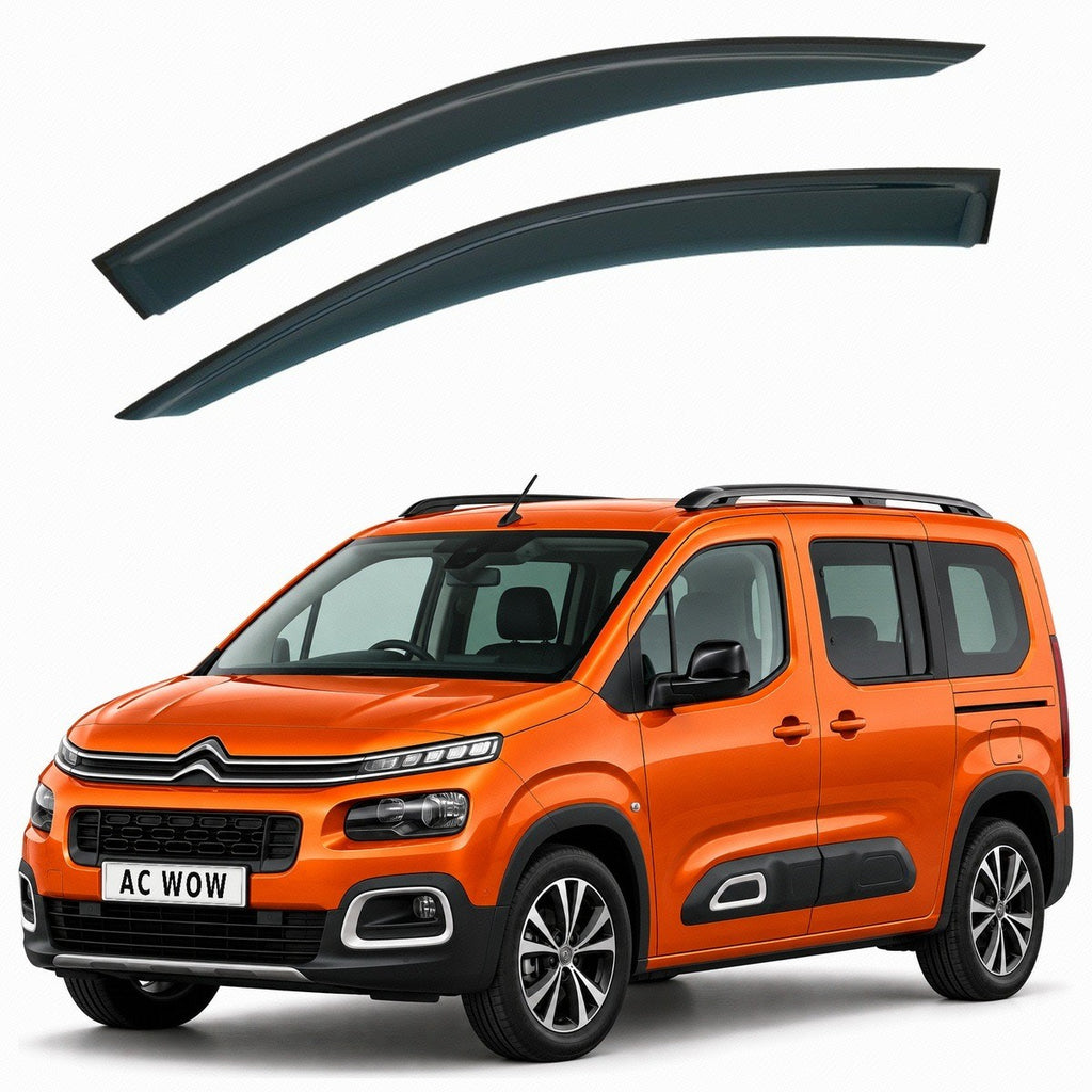 Stick-on wind deflectors for Citroen Berlingo Mk3 (K9) 2018–2026 – AC Wow Shop