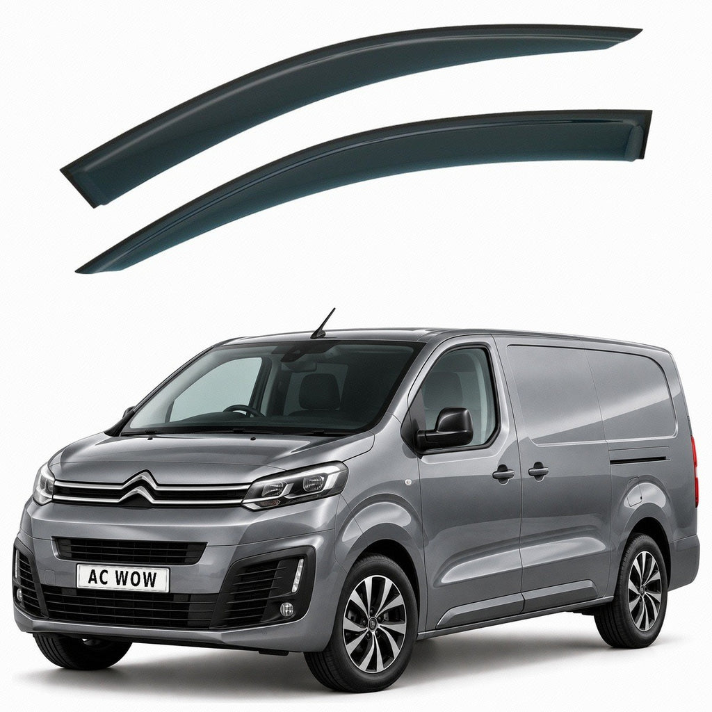 Stick-on wind deflectors for Citroen Dispatch Mk3 2016–2026 – AC Wow Shop