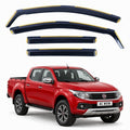 In-channel wind deflectors for Fiat Fullback Double Cab 2016–2020 – AC Wow Shop