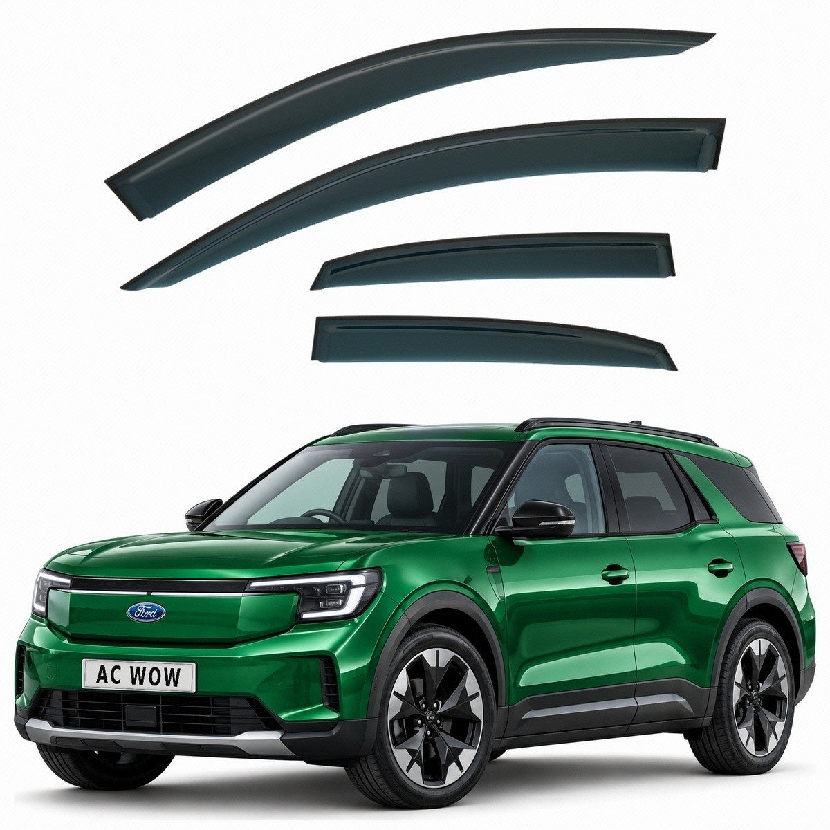 Stick-on wind deflectors for Ford Explorer EV 2024–2026 – AC Wow Shop