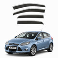 Stick-on chrome trim wind deflectors for Ford Focus Mk3 2011–2018 – AC Wow Shop