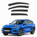 Stick-on chrome trim wind deflectors for Ford Kuga Mk3 2019–2026 – AC Wow Shop