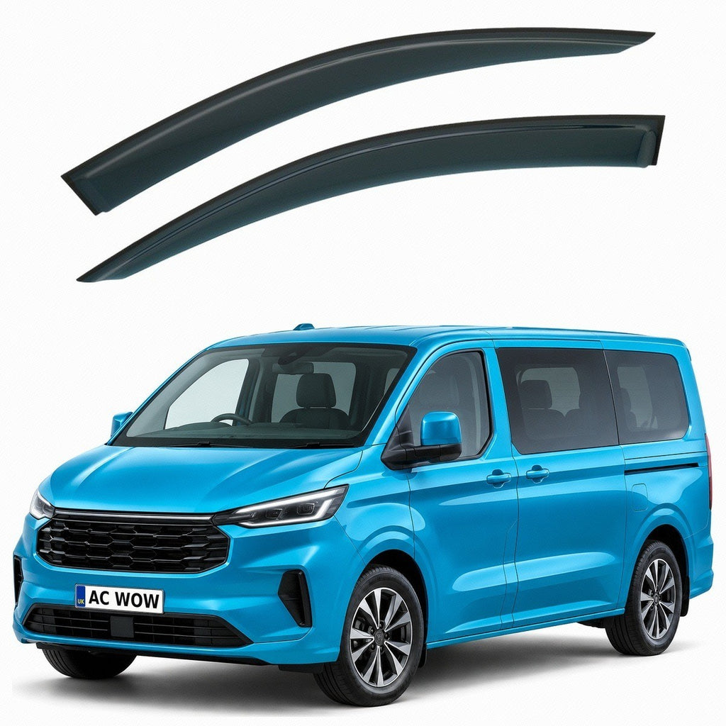 Stick-on wind deflectors for Ford Transit Custom Mk2 (V710) 2023–2027 – AC Wow Shop