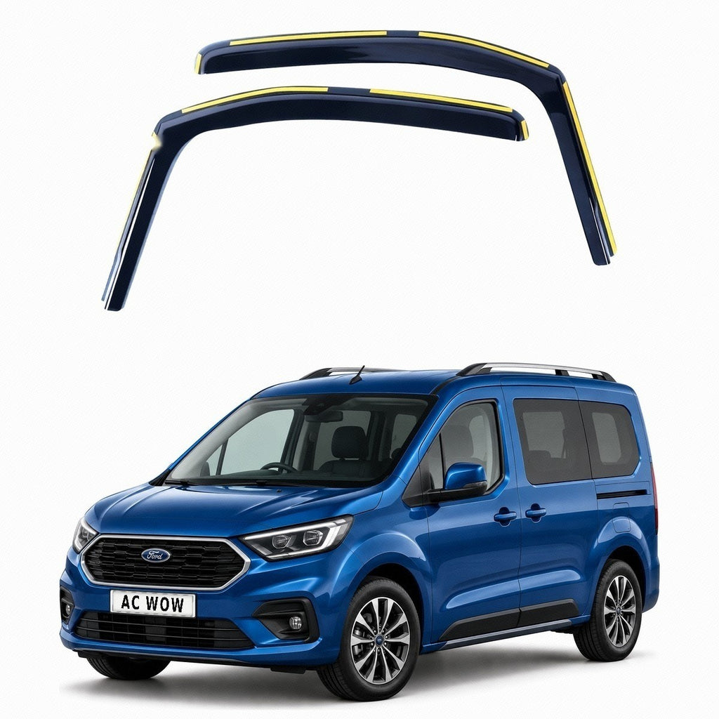 In-channel wind deflectors for Ford Transit / Tourneo Connect Mk3 2021–2027 – AC Wow Shop