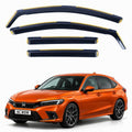 In-channel wind deflectors for Honda Civic Mk11 5-door 2022–2026 – AC Wow Shop