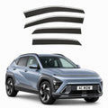 Stick-on chrome trim wind deflectors for Hyundai Kona Mk2 (SX2) 2023–2026 – AC Wow Shop