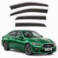 Stick-on chrome trim wind deflectors for Infiniti Q50 2014–2019 – AC Wow Shop