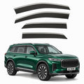Stick-on chrome trim wind deflectors for Jaecoo 8 2025–2027 – AC Wow Shop