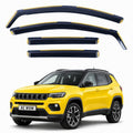 In-channel wind deflectors for Jeep Compass Mk2 (MP) 2016–2024 – AC Wow Shop