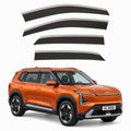 Stick-on chrome trim wind deflectors for Kia EV5 2025–2027 – AC Wow Shop