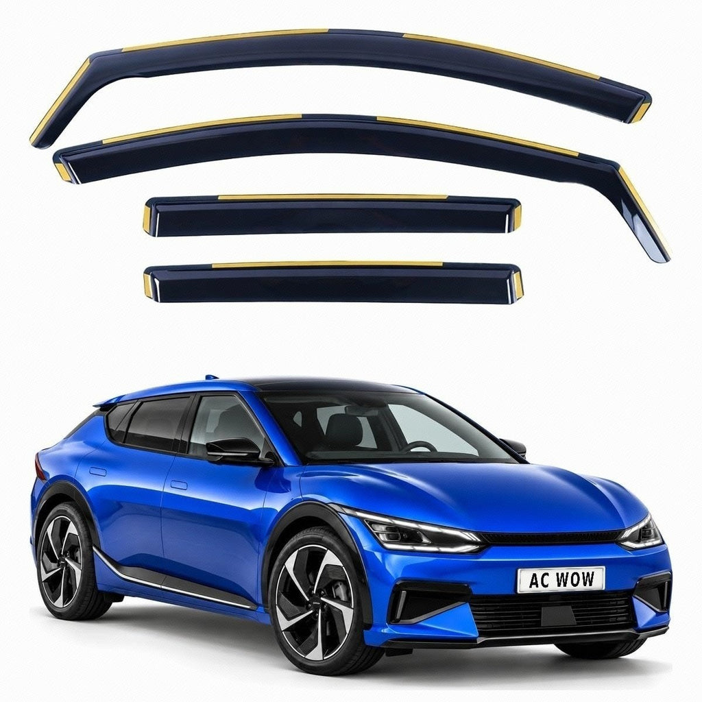 In-channel wind deflectors for Kia EV6 2021–2027 – AC Wow Shop