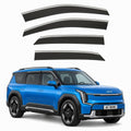 Stick-on chrome trim wind deflectors for Kia EV9 2023–2027 – AC Wow Shop