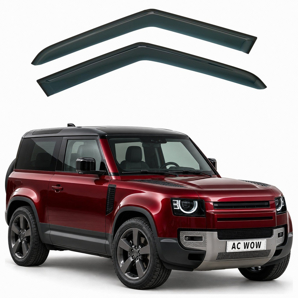Stick-on wind deflectors for Land Rover Defender 90 L663 3-door 2020–2026 – AC Wow Shop