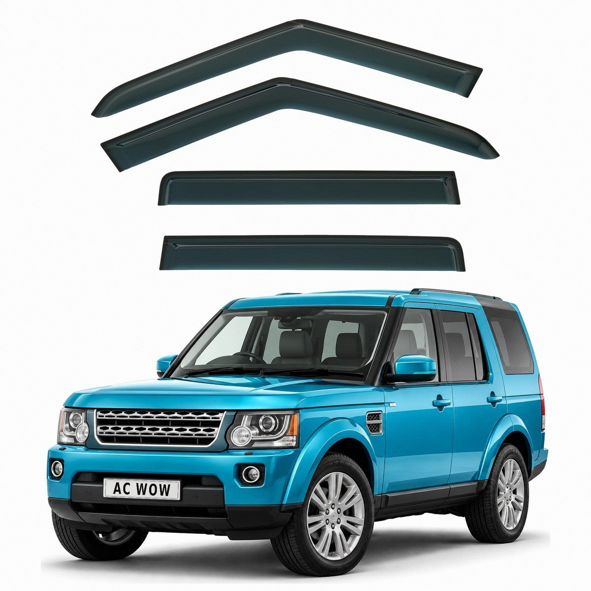 Stick-on wind deflectors for Land Rover Discovery 4 (L319) 2009–2016 – AC Wow Shop