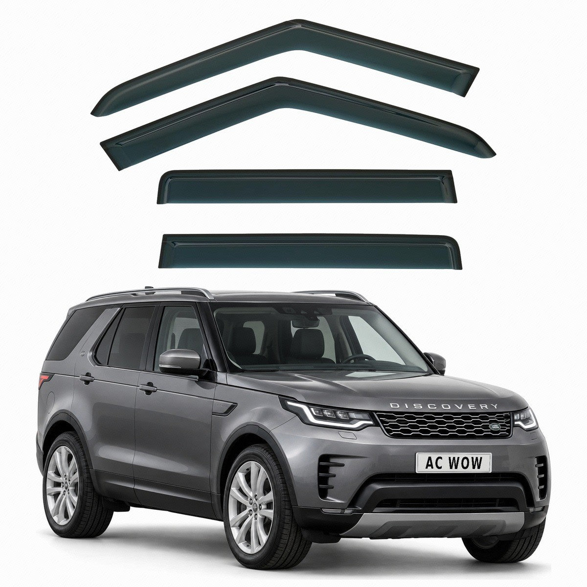 Stick-on wind deflectors for Land Rover Discovery 5 (L462) 2017–2026 – AC Wow Shop