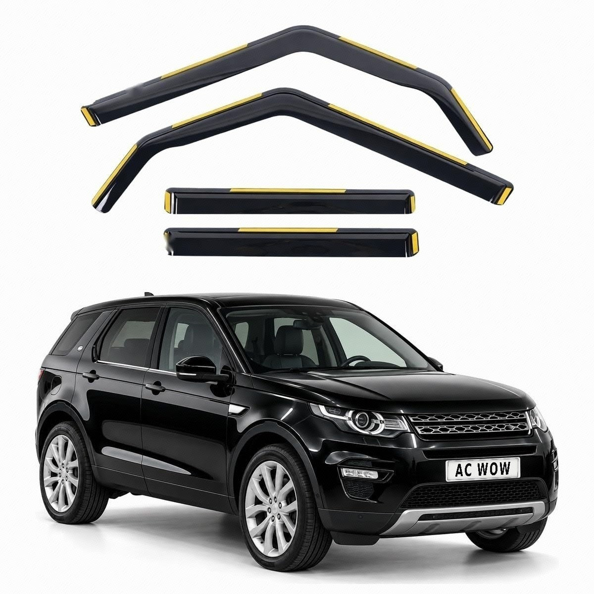In-channel wind deflectors for Land Rover Discovery Sport L550 2014–2027 – AC Wow Shop