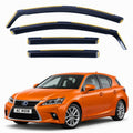 In-channel wind deflectors for Lexus CT 200h (A10) 2011–2021 – AC Wow Shop