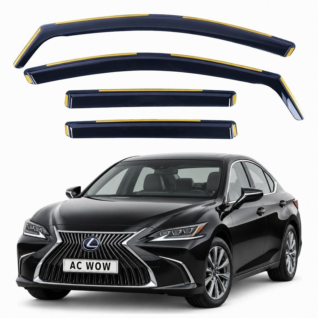 In-channel wind deflectors for Lexus ES XZ10 2018–2025 – AC Wow Shop
