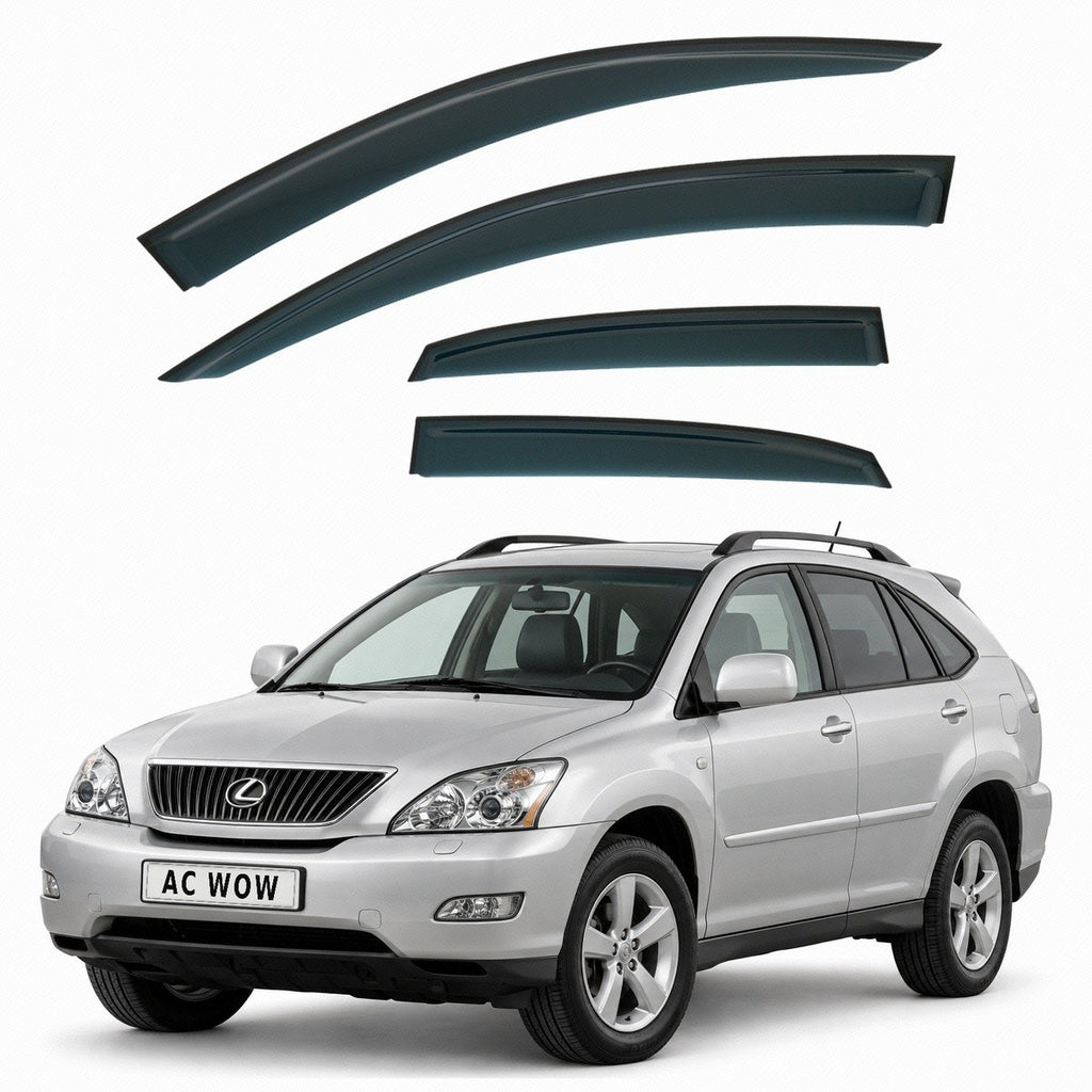 Stick-on wind deflectors for Lexus RX Mk2 (XU30) 2003–2009 – AC Wow Shop