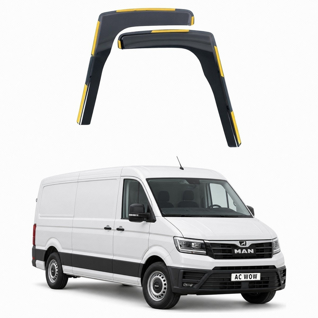 In-channel wind deflectors for MAN TGE 2017–2026 – AC Wow Shop