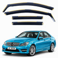 In-channel wind deflectors for Mercedes C-Class Saloon W204 2008–2014 – AC Wow Shop