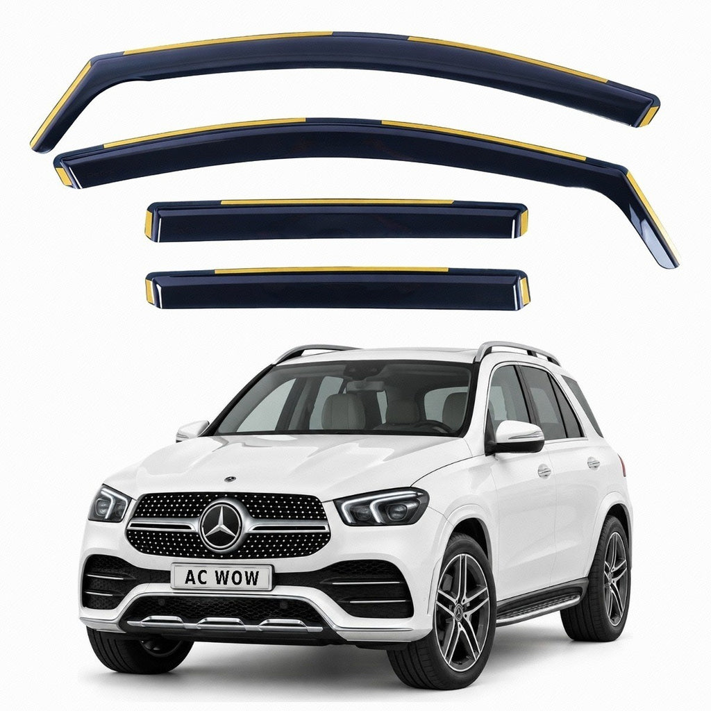 In-channel wind deflectors for Mercedes GLE W167 2019–2026 – AC Wow Shop