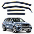 In-channel wind deflectors for Mercedes M-Class / GLE (W166) 2011–2015 – AC Wow Shop