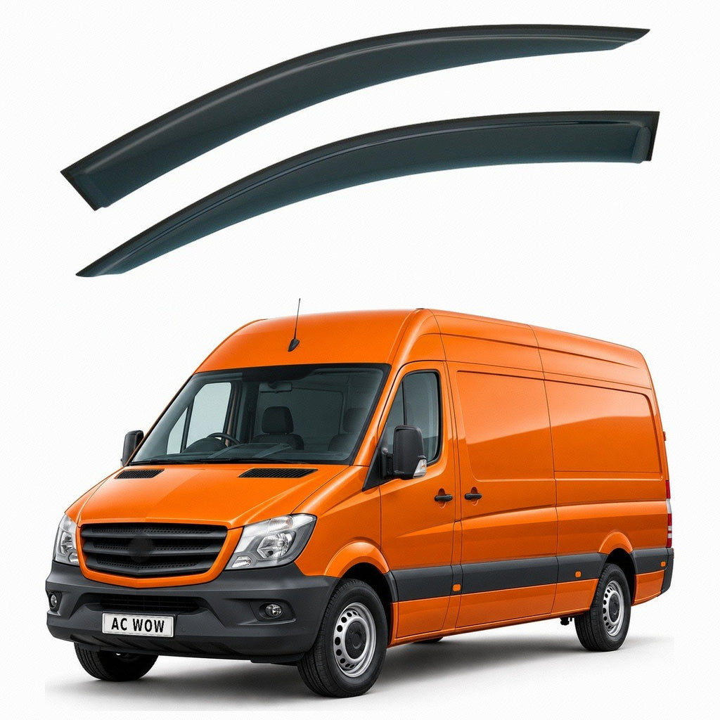 Stick-on wind deflectors for Mercedes Sprinter Mk2 (W906) 2006–2018 – AC Wow Shop