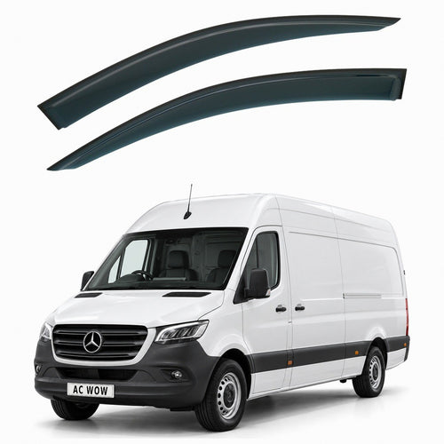 Stick-on wind deflectors for Mercedes Sprinter Mk3 (W907/W910) 2018–2026 – AC Wow Shop