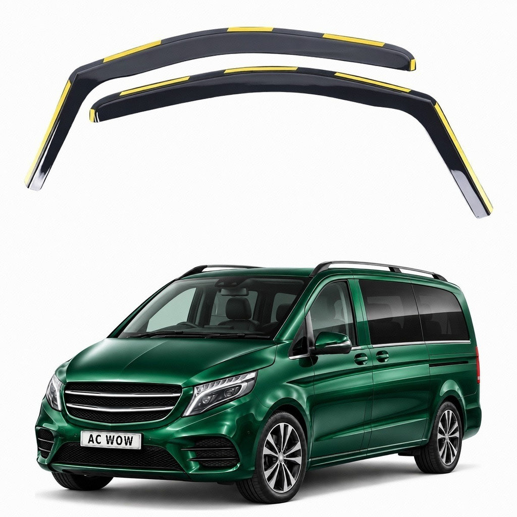 In-channel wind deflectors for Mercedes Vito / Viano / V-Class W447 2014–2023 – AC Wow Shop