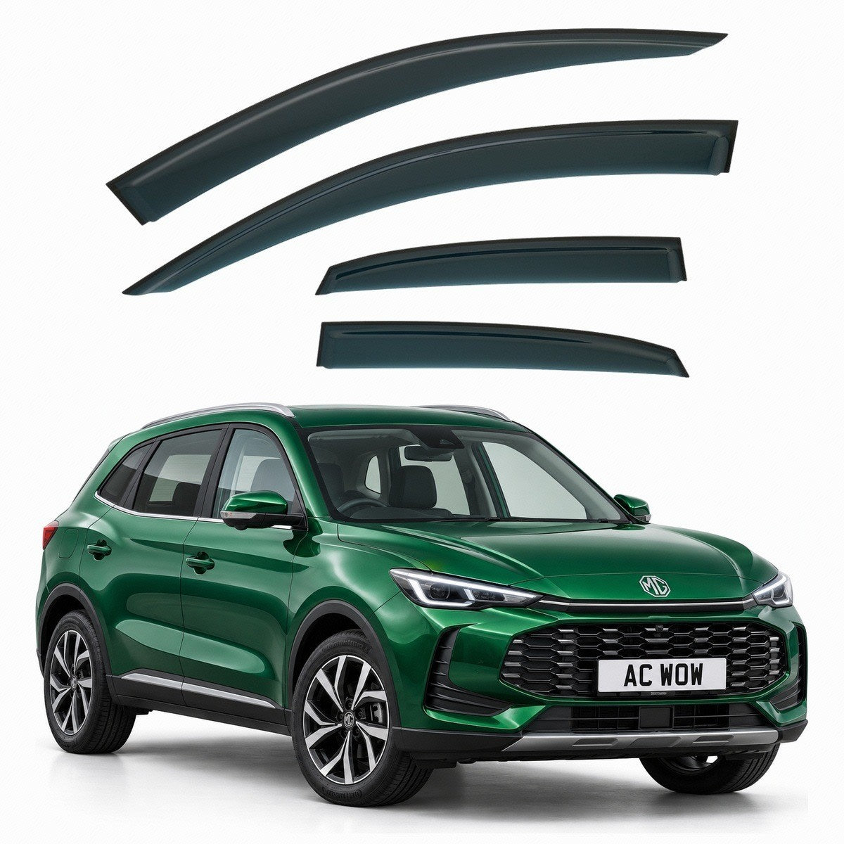 Stick-on wind deflectors for MG ZS Mk2 2024–2027 – AC Wow Shop