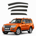 Stick-on chrome trim wind deflectors for Mitsubishi Shogun / Pajero Mk4 2006–2021 – AC Wow Shop