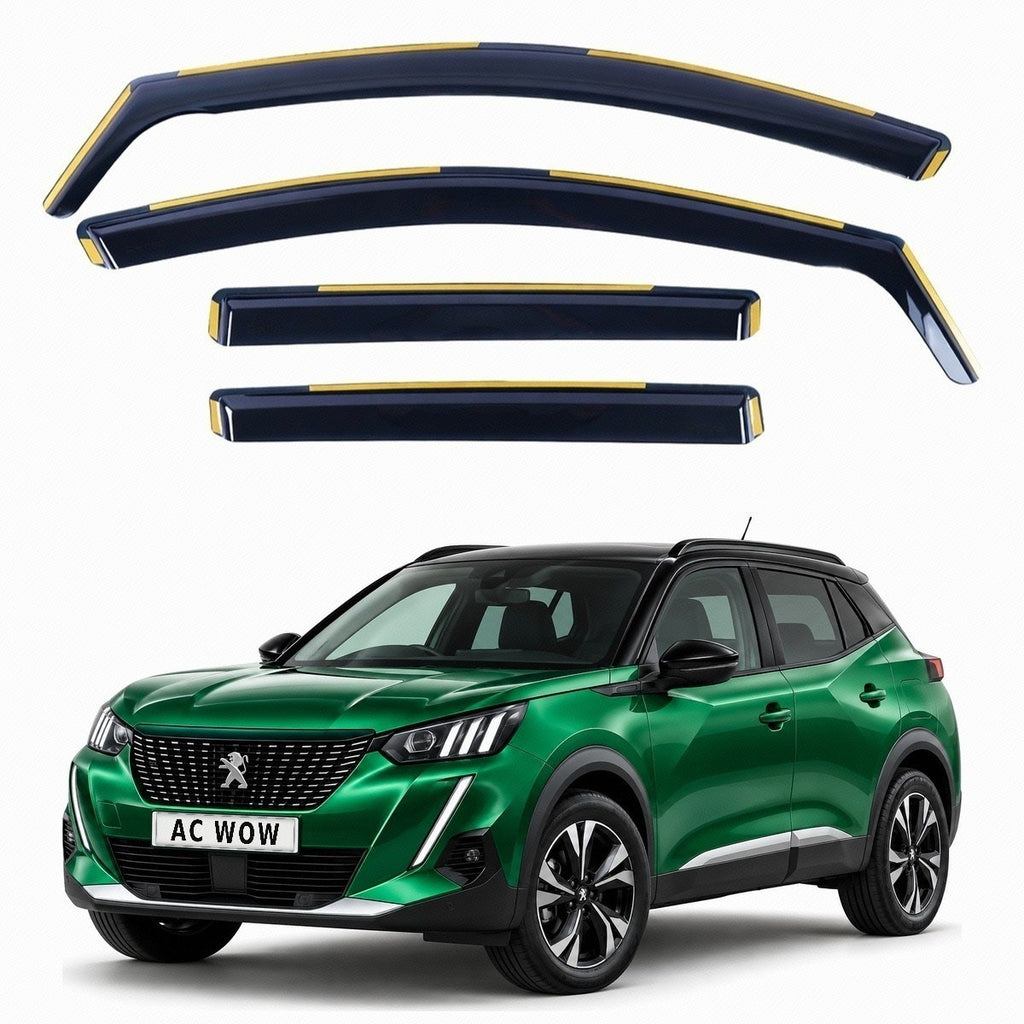 In-channel wind deflectors for Peugeot 2008 / e-2008 Mk2 2019–2026 – AC Wow Shop