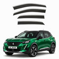 Stick-on chrome trim wind deflectors for Peugeot 2008 Mk2 2019–2026 – AC Wow Shop