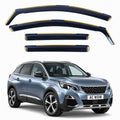 In-channel wind deflectors for Peugeot 3008 II 2016–2023 – AC Wow Shop