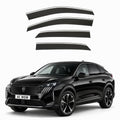 Stick-on chrome trim wind deflectors for Peugeot 3008 Mk3 2024–2027 – AC Wow Shop
