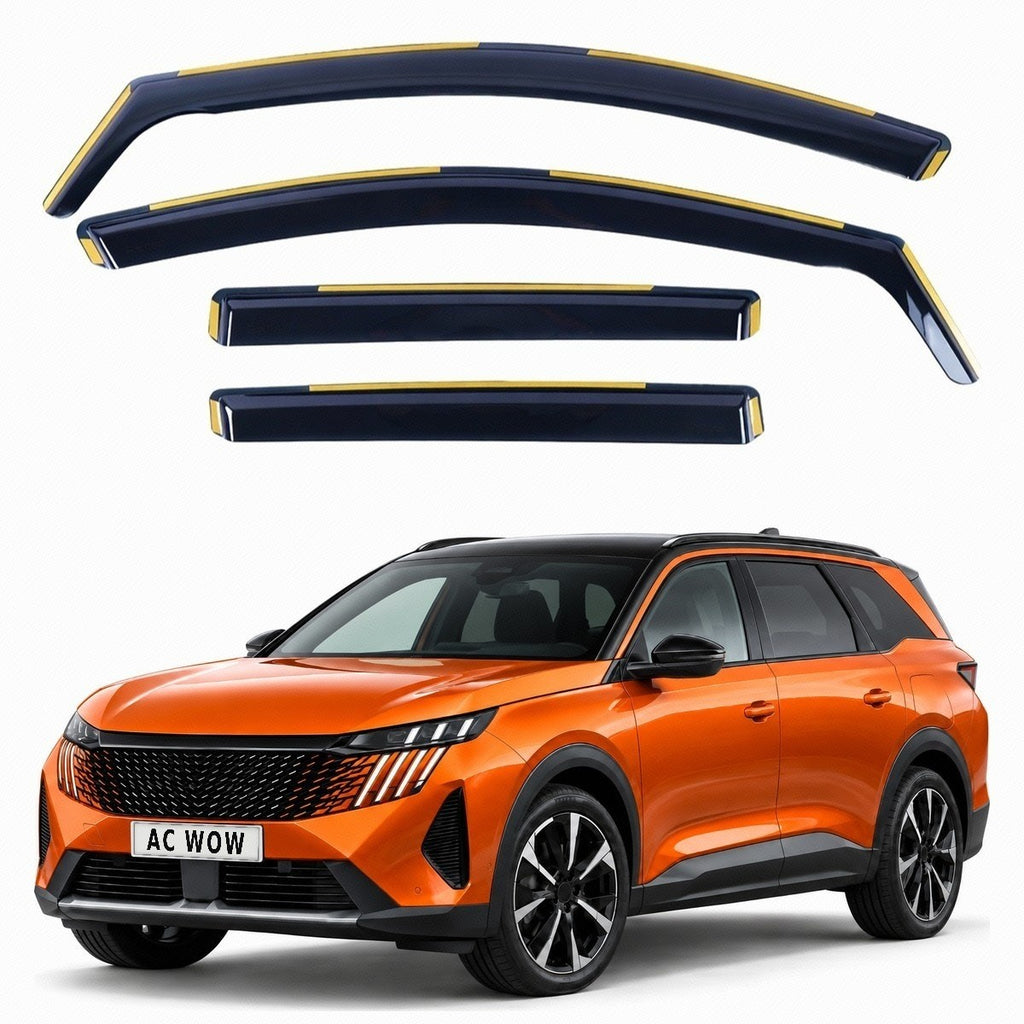 In-channel wind deflectors for Peugeot 5008 Mk3 2024–2027 – AC Wow Shop